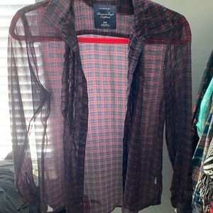 American Eagle Shear Blouse